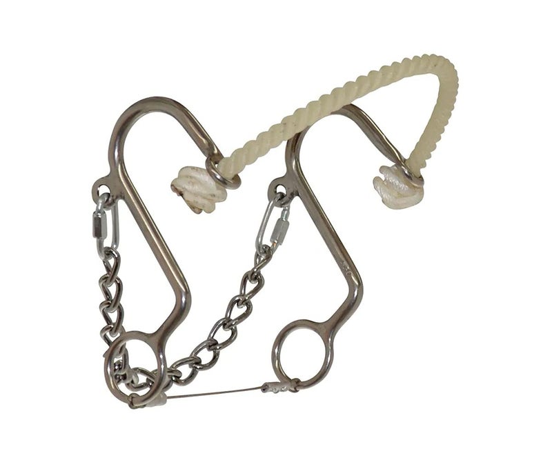 Circle Y REINSMAN Diamond R Little S Rope Nose Hackamore for Horse, DR058 - Image 2